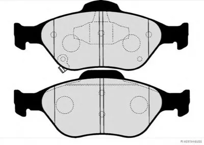 Комплект тормозных колодок, дисковый тормоз HERTH+BUSS JAKOPARTS купить