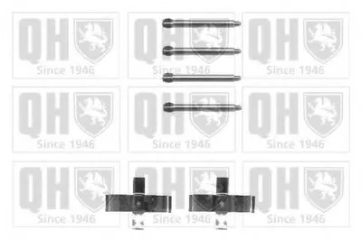 Комплектующие, колодки дискового тормоза QUINTON HAZELL купить