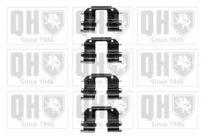 Комплектующие, колодки дискового тормоза QUINTON HAZELL купить