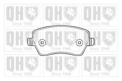 Комплект тормозных колодок, дисковый тормоз QUINTON HAZELL купить