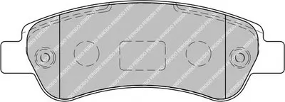 Комплект тормозных колодок, дисковый тормоз PREMIER FERODO купить