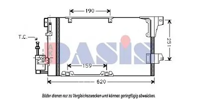 Конденсатор, кондиционер AKS DASIS купить