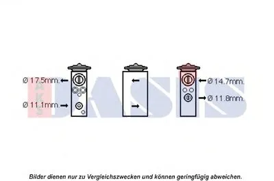 Расширительный клапан, кондиционер AKS DASIS купить