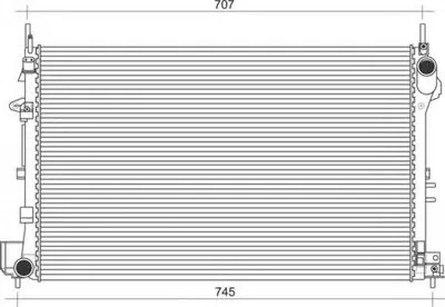 Радиатор, охлаждение двигателя MAGNETI MARELLI купить