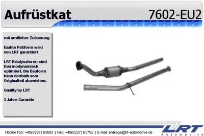 Катализатор для переоборудования LRT купить