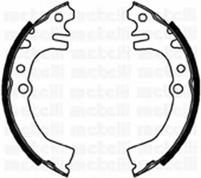 Комплект тормозных колодок METELLI купить