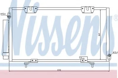 Конденсатор, кондиционер NISSENS купить