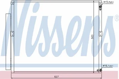 Конденсатор, кондиционер NISSENS купить