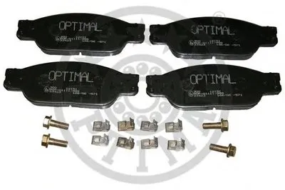 Комплект тормозных колодок, дисковый тормоз OPTIMAL купить