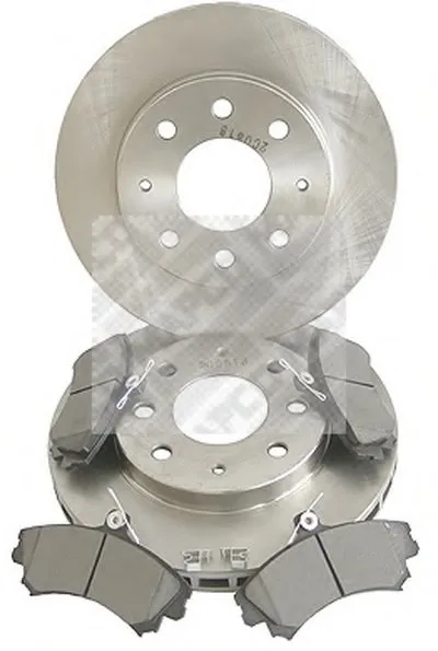 Комплект тормозов, дисковый тормозной механизм MAPCO купить