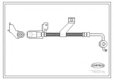 Тормозной шланг CORTECO купить