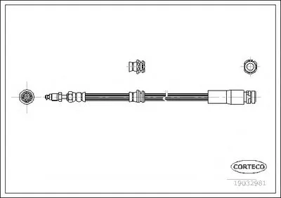 Тормозной шланг CORTECO купить