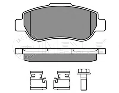 Комплект тормозных колодок, дисковый тормоз MEYLE купить