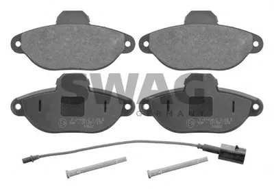 Комплект тормозных колодок, дисковый тормоз SWAG купить