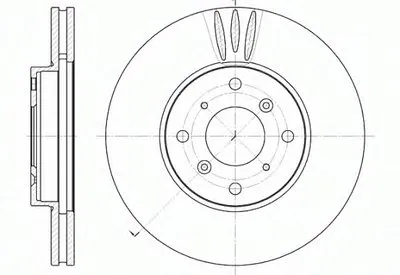 Тормозной диск REMSA купить