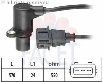 Датчик импульсов; Датчик импульсов, маховик FACET купить