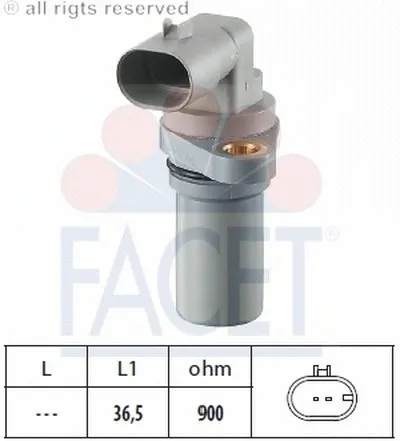 Датчик импульсов; Датчик импульсов, маховик FACET купить