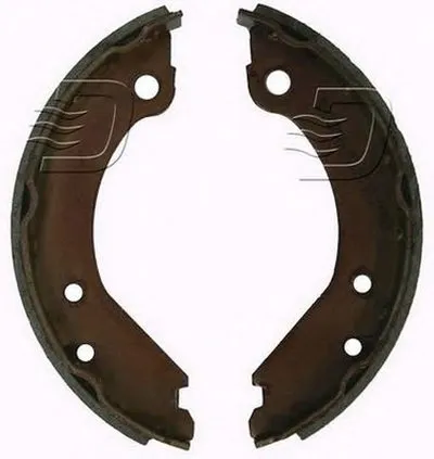 Комплект тормозных колодок; Комплект тормозных колодок, стояночная тормозная система DENCKERMANN купить