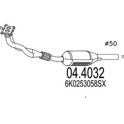 Катализатор для переоборудования MTS купить
