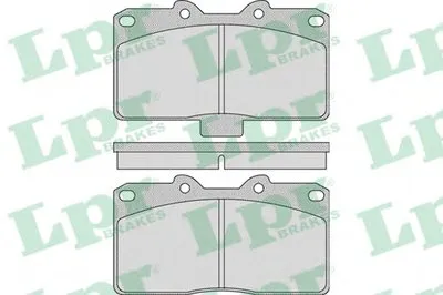 Комплект тормозных колодок, дисковый тормоз LPR купить