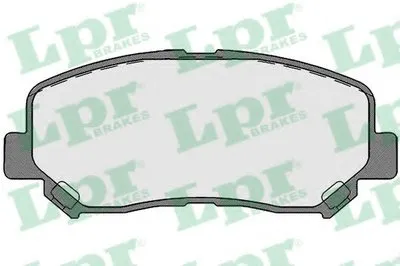Комплект тормозных колодок, дисковый тормоз LPR купить