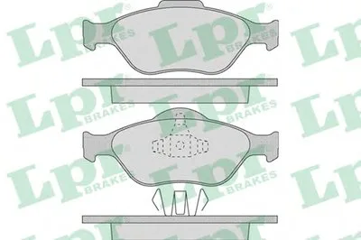 Комплект тормозных колодок, дисковый тормоз LPR купить