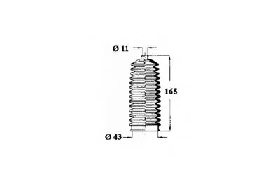 Пыльник, рулевое управление OCAP купить