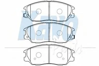 Комплект тормозных колодок, дисковый тормоз MK KASHIYAMA KAVO PARTS купить