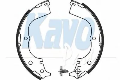 Комплект тормозных колодок MK KASHIYAMA KAVO PARTS купить