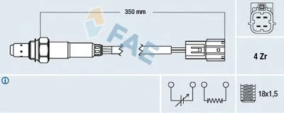 Лямда-зонд FAE купить