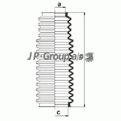 Комплект пылника, рулевое управление QH JP GROUP купить