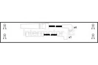 Комплект проводов зажигания Intermotor STANDARD купить