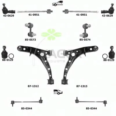 Подвеска колеса KAGER купить