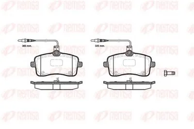 Комплект тормозных колодок, дисковый тормоз KAWE купить