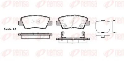 Комплект тормозных колодок, дисковый тормоз KAWE купить