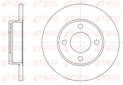 Тормозной диск KAWE купить