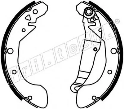 Комплект тормозных колодок fri.tech. купить