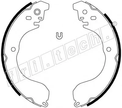 Комплект тормозных колодок fri.tech. купить