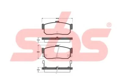 Комплект тормозных колодок, дисковый тормоз sbs купить