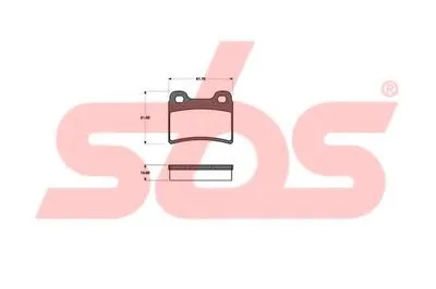 Комплект тормозных колодок, дисковый тормоз sbs купить