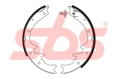 Комплект тормозных колодок sbs купить