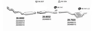 Система выпуска ОГ ASSO купить