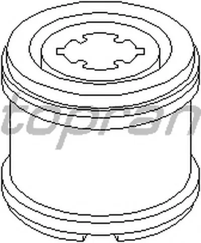 Подвеска, вспомогательная рама / агрегатная опора TOPRAN купить