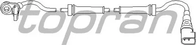 Датчик, частота вращения колеса TOPRAN купить