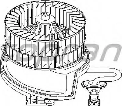Электродвигатель, вентиляция салона TOPRAN купить