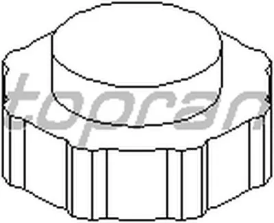 Крышка, резервуар охлаждающей жидкости TOPRAN купить