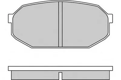 Комплект тормозных колодок, дисковый тормоз E.T.F. купить