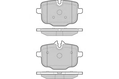 Комплект тормозных колодок, дисковый тормоз E.T.F. купить