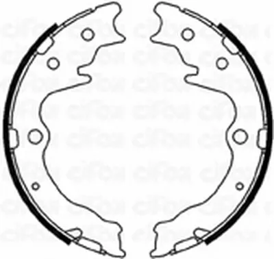 Комплект тормозных колодок, стояночная тормозная система CIFAM купить