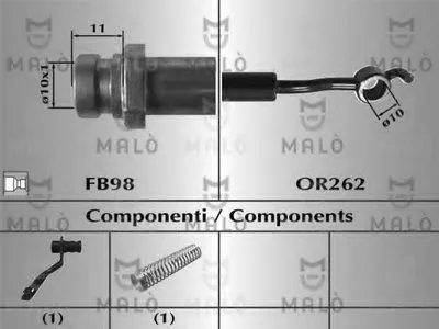 Тормозной шланг MALÒ купить